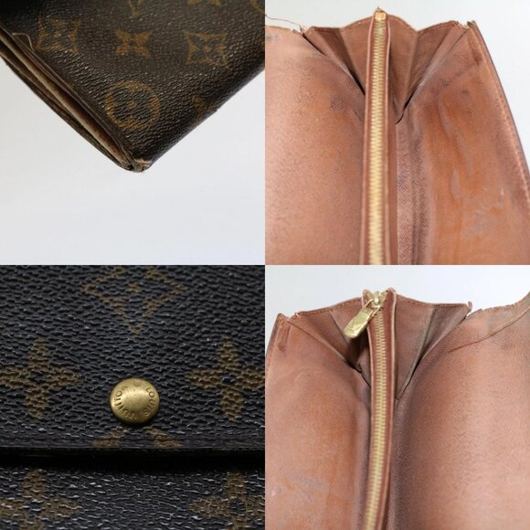 LOUIS VUITTON Monogram Pochette Porte Monnaie Credit Wallet M61725 Auth 53296 - Picture 16 of 16